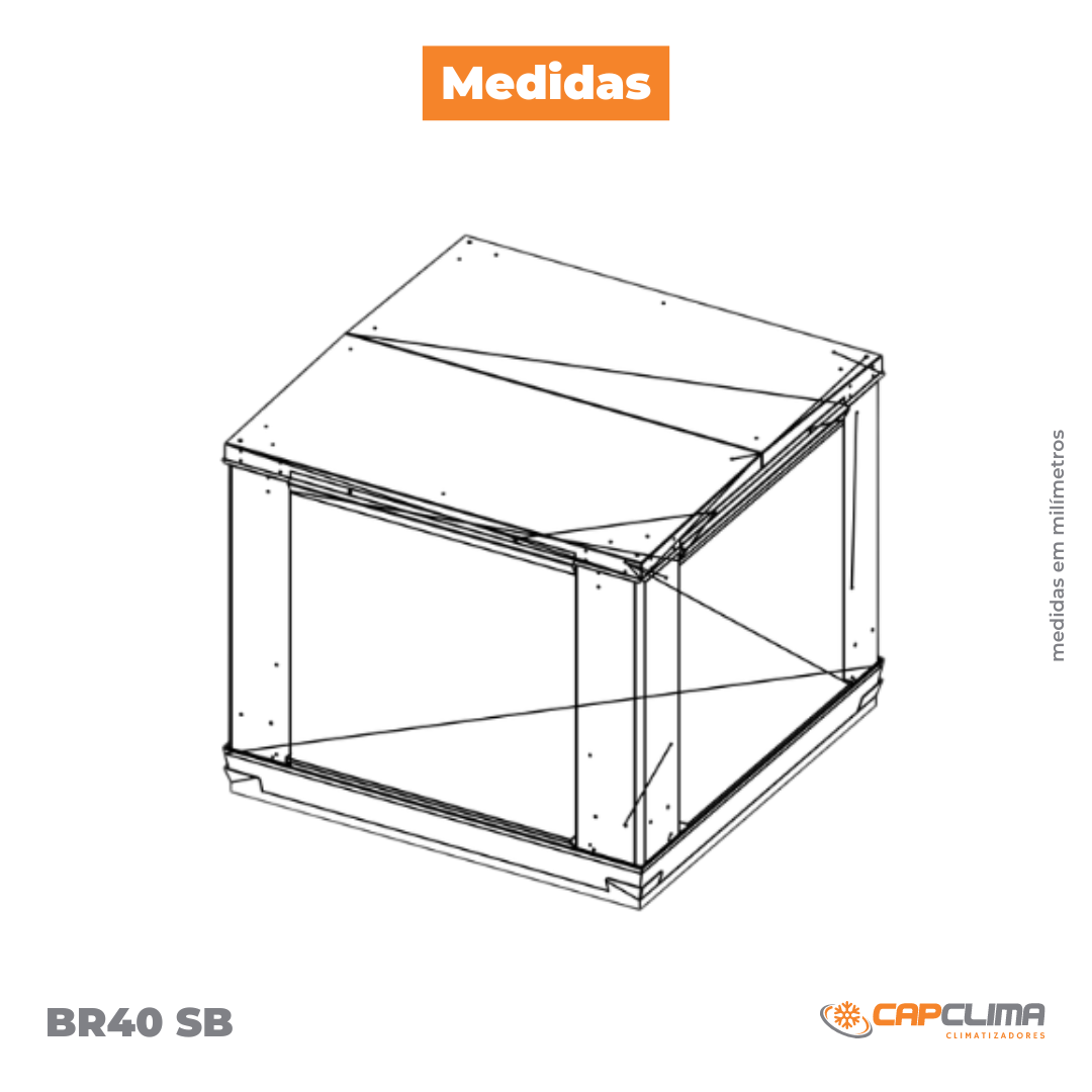 Climatizador Evaporativo BR40 SB Climabrisa - Image 6