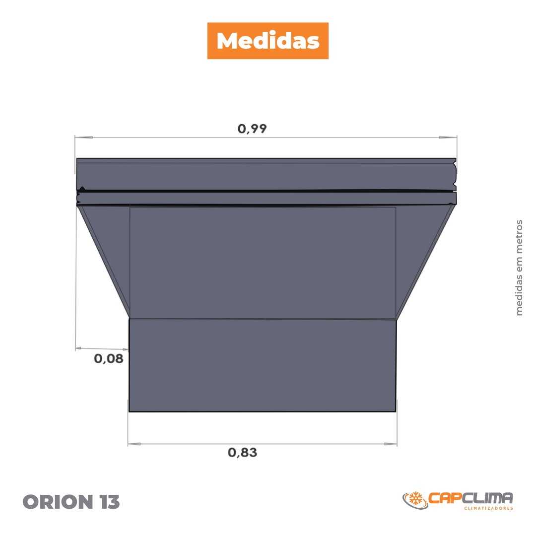 Climatizador Evaporativo Orion 13 Climabrisa - Image 4