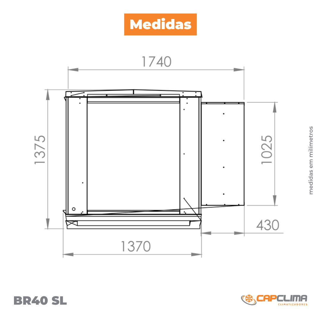 Climatizador Evaporativo BR40 SL Climabrisa - Image 4
