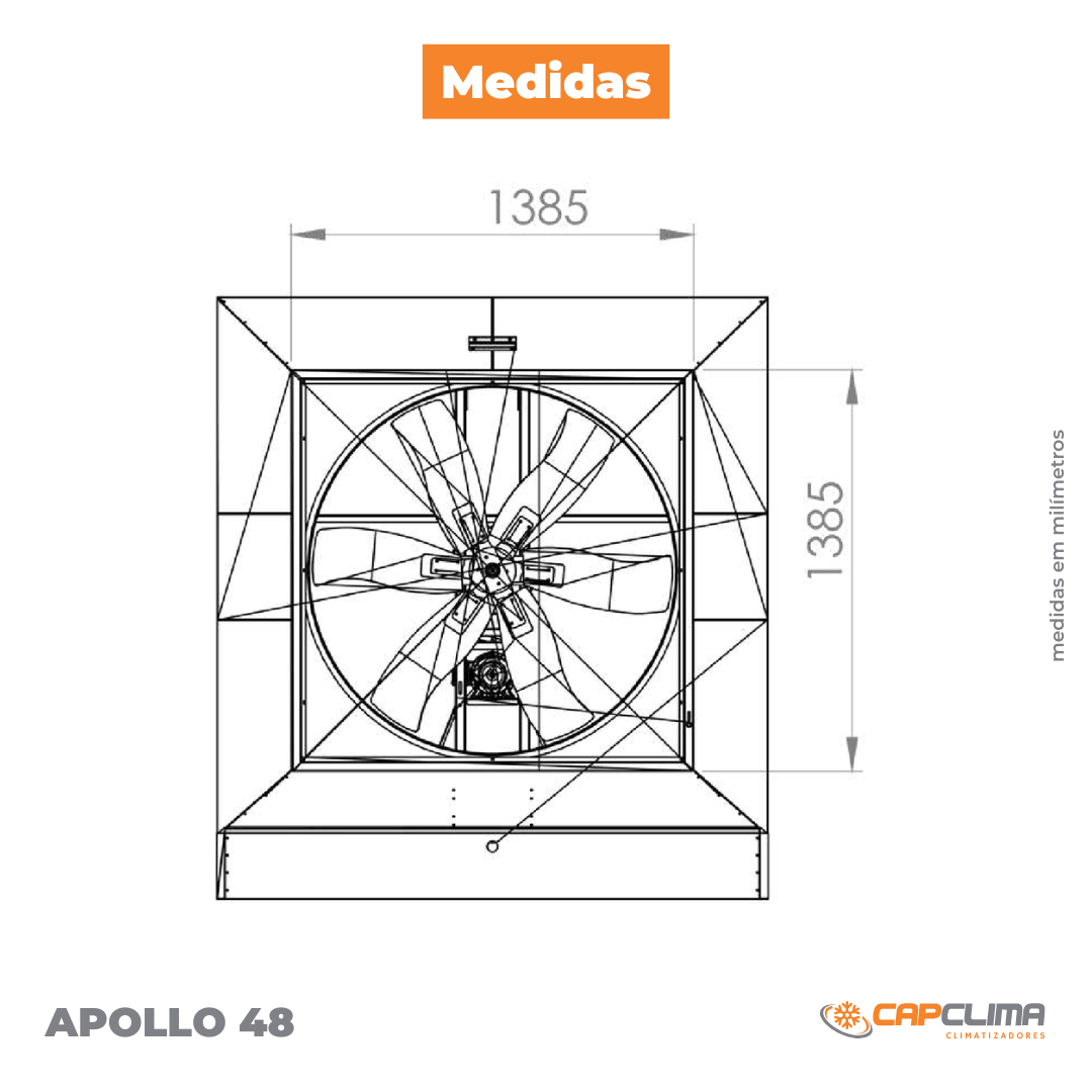 Climatizador Evaporativo Apollo 48 Climabrisa - Image 4