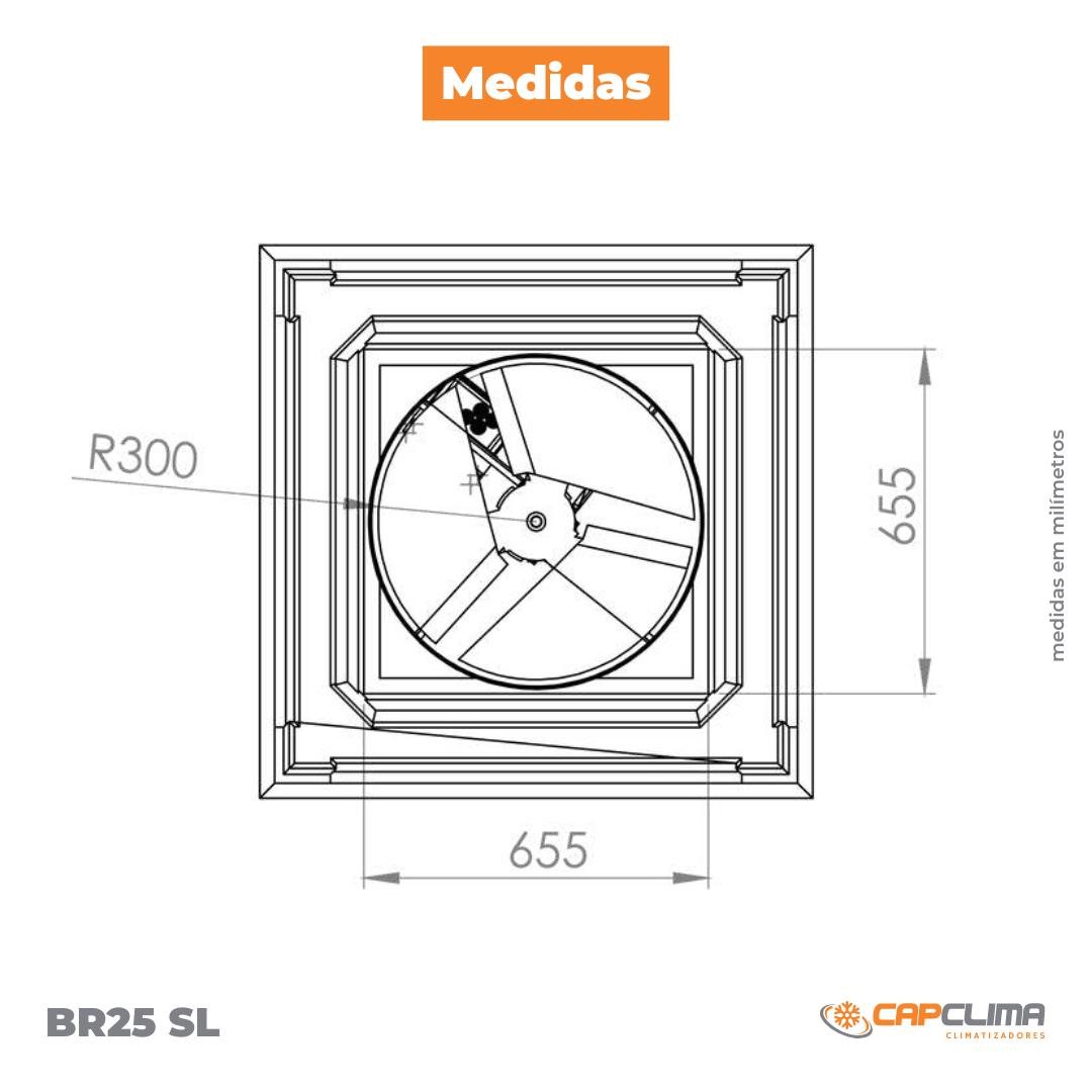 Climatizador Evaporativo BR25 SL Climabrisa - Image 4