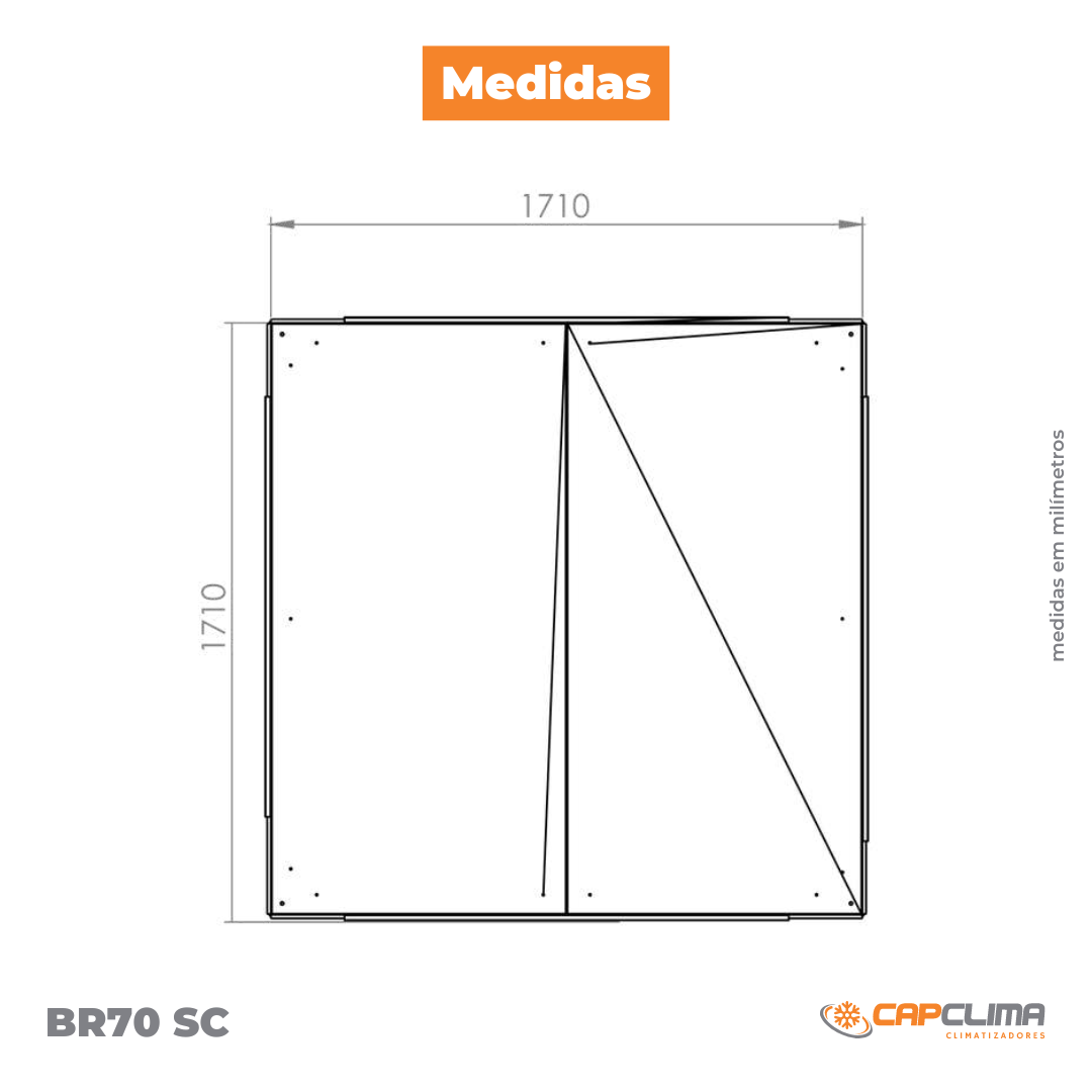 Climatizador Evaporativo BR70 SB Climabrisa - Image 3