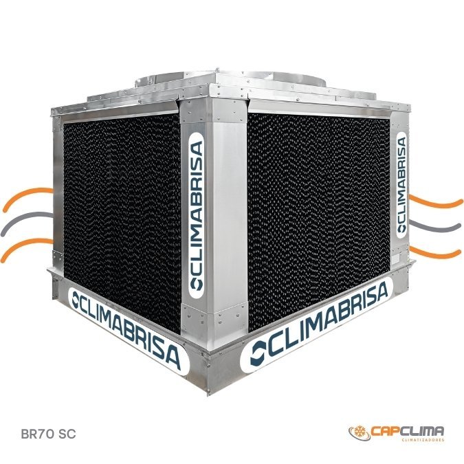 Climatizador Evaporativo BR70 SC Climabrisa