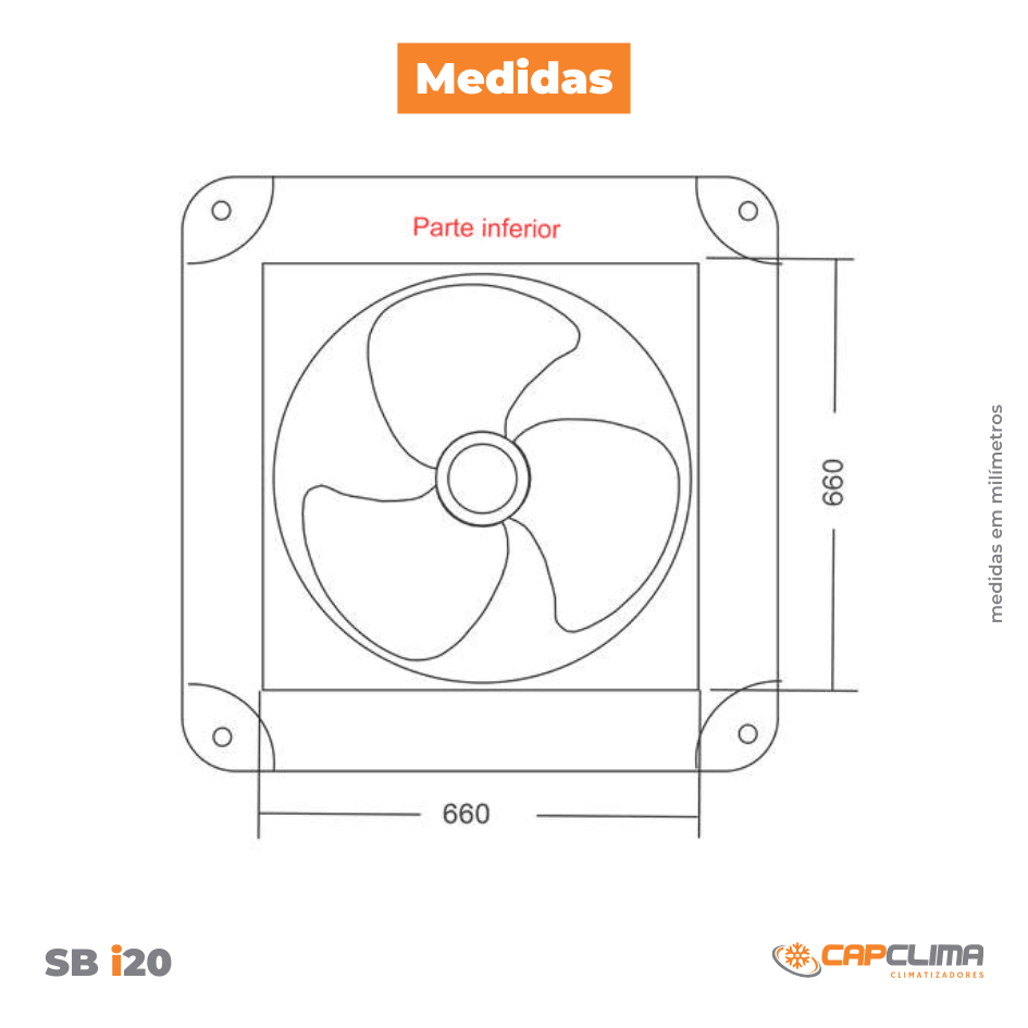 Climatizador Evaporativo SB i20 Climabrisa - Image 3