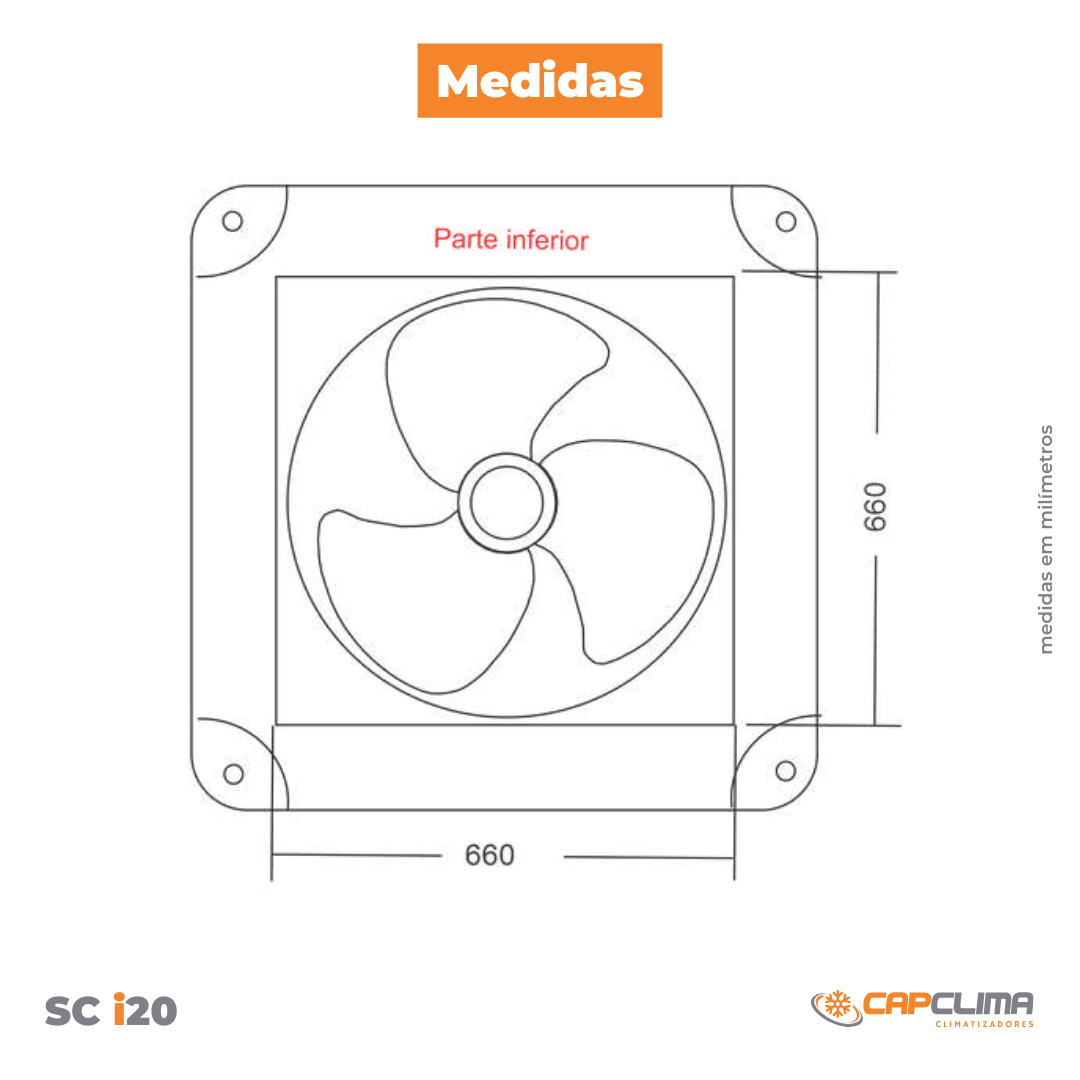 Climatizador Evaporativo SC i20 Climabrisa - Image 3