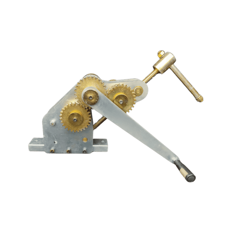 Conjunto de tração com rolos tratados por nitretação da calandra de perfis manual CPM-32 traçada da Sapem
