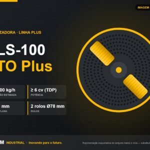 Peletizadora SAPEM PLS-100 PTO Plus — até 100 kg/h — imagem ilustrativa