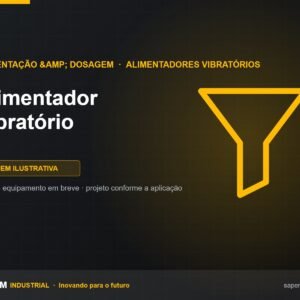 Alimentador Vibratório SAPEM Industrial — imagem ilustrativa