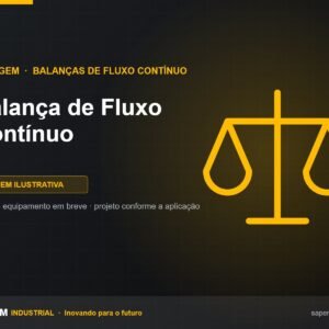 Balança de Fluxo Contínuo SAPEM Industrial — imagem ilustrativa