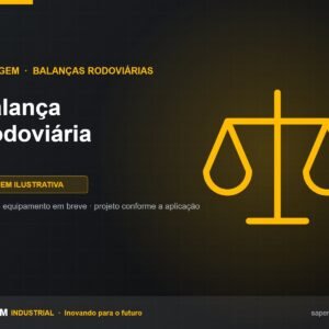 Balança Rodoviária SAPEM Industrial — imagem ilustrativa