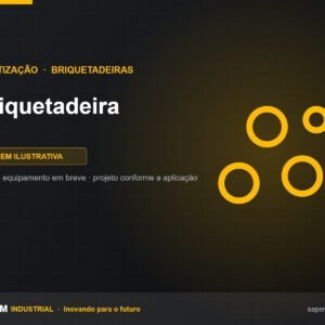 Briquetadeira SAPEM Industrial — imagem ilustrativa