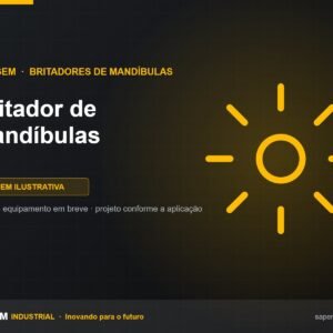 Britador de Mandíbulas SAPEM Industrial — imagem ilustrativa