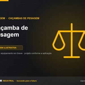 Caçamba de Pesagem SAPEM Industrial — imagem ilustrativa