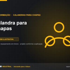 Calandra para Chapas SAPEM Industrial — imagem ilustrativa