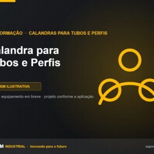 Calandra para Tubos e Perfis SAPEM Industrial — imagem ilustrativa