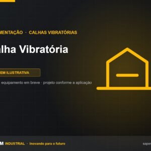 Calha Vibratória SAPEM Industrial — imagem ilustrativa
