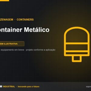 Container Metálico SAPEM Industrial — imagem ilustrativa