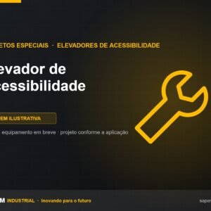 Elevador de Acessibilidade SAPEM Industrial — imagem ilustrativa