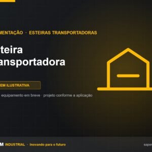 Esteira Transportadora SAPEM Industrial — imagem ilustrativa