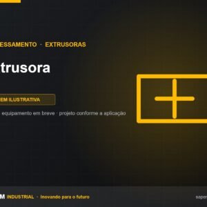 Extrusora SAPEM Industrial — imagem ilustrativa