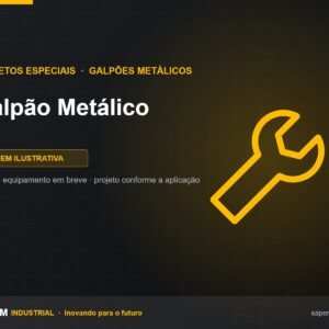 Galpão Metálico SAPEM Industrial — imagem ilustrativa