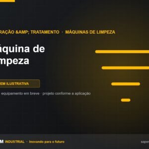 Máquina de Limpeza SAPEM Industrial — imagem ilustrativa