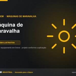 Máquina de Maravalha SAPEM Industrial — imagem ilustrativa