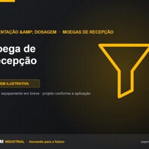 Moega de Recepção SAPEM Industrial — imagem ilustrativa