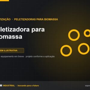 Peletizadora para Biomassa SAPEM Industrial — imagem ilustrativa