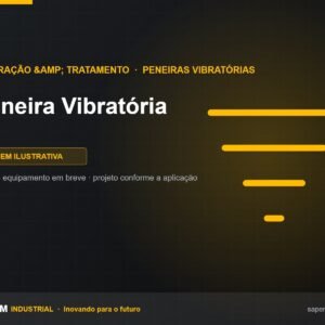 Peneira Vibratória SAPEM Industrial — imagem ilustrativa