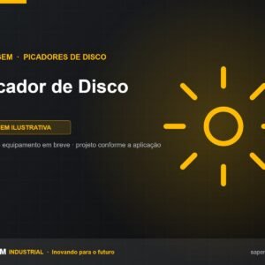 Picador de Disco SAPEM Industrial — imagem ilustrativa
