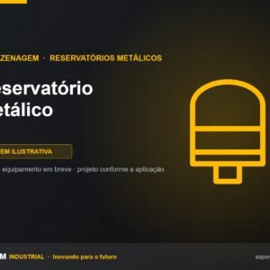 Reservatório Metálico SAPEM Industrial — imagem ilustrativa