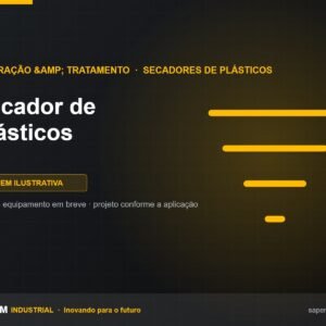 Secador de Plásticos SAPEM Industrial — imagem ilustrativa