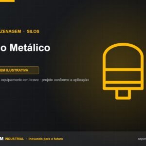 Silo Metálico SAPEM Industrial — imagem ilustrativa